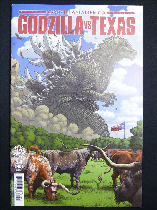 GODZILLA vs America: Godzilla vs Texas One-Shot Cvr A - ID Comic #3AT