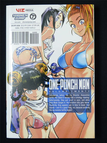 One-Punch Man Volume 20 - Viz Media Manga #50O