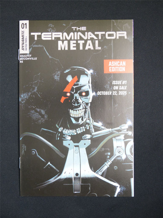 the TERMINATOR Metal #1 Ashcan - Oct 2025 Dynamite Comic #57W