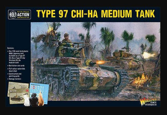 Type 97 Chi-Ha Medium Tank - Imperial Japanese Army - Bolt Action - Warlord Games