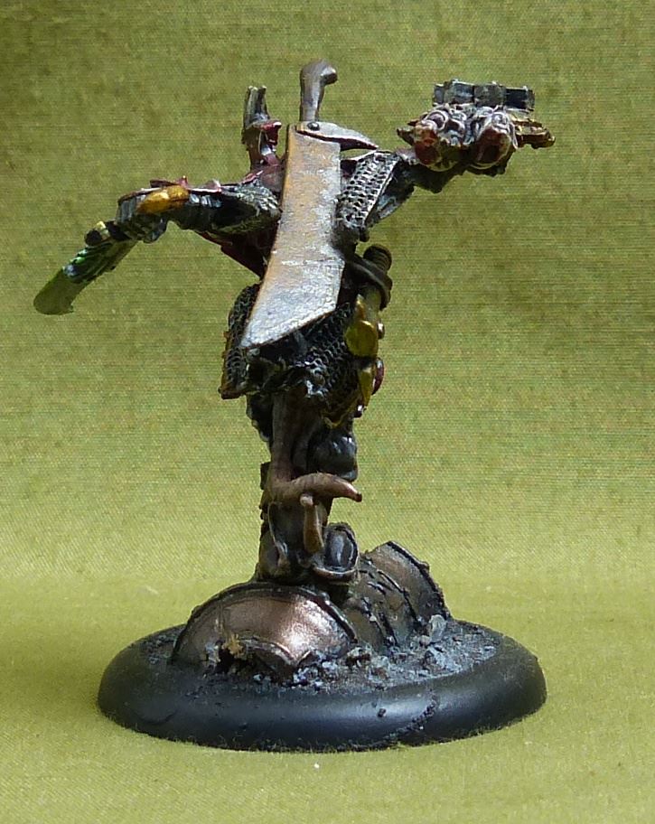 Classic Metal Warlord Queek Headtaker painted OOP - Skaven - Warhammer AoS #53I