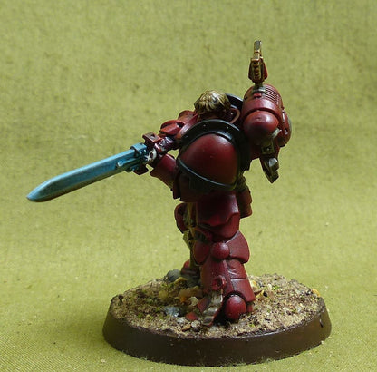 Primaris Company Champion painted - Blood Angels - Warhammer 40K #5N