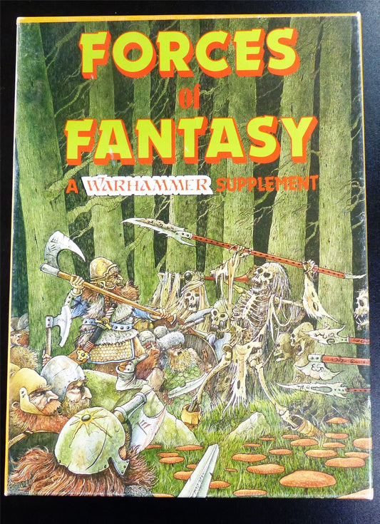 Forces of Fantasy: A Warhammer Supplement Roleplaying Game OOP Rare #1XQ