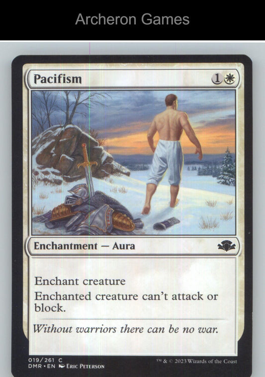 Pacifism DMR 19 C MTG Card NM/EX+