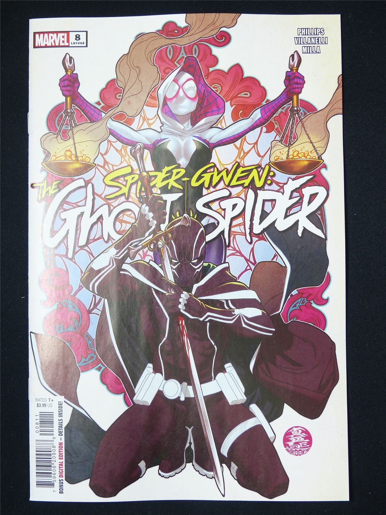 The SPIDER-GWEN: Ghost-Spider #8 - Feb 2025 Marvel Comic #4XM