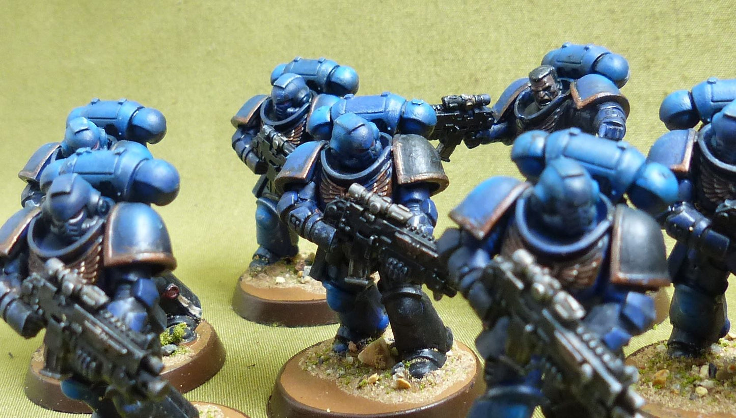 Intercessor Painted - Ultramarines - Warhammer 40K #24X