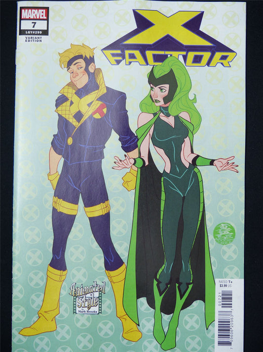 X-FACTOR #7 Variant - B&B Marvel Comic #D2