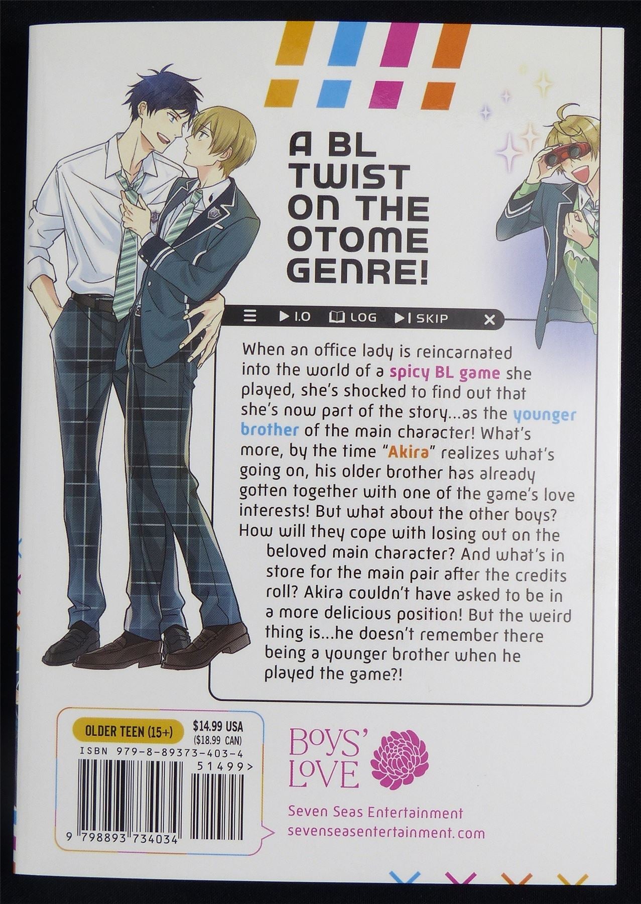 BL Game Rebirth volume 1 - Seven Seas Manga #44P