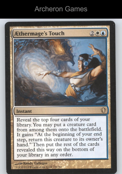 Aethermage's Touch 176 R MTG Card Commander 2013