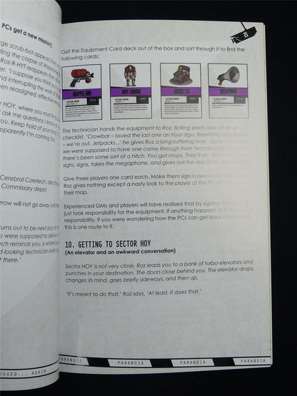 Paranoia Mission Book - Roleplay Book Softback #2VY