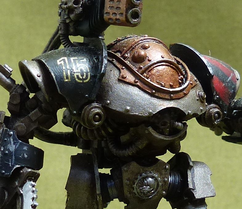 Castellax Battle-automata Maniple set of 1 painted - mechanicum - Warhammer Horus Heresy #2P8