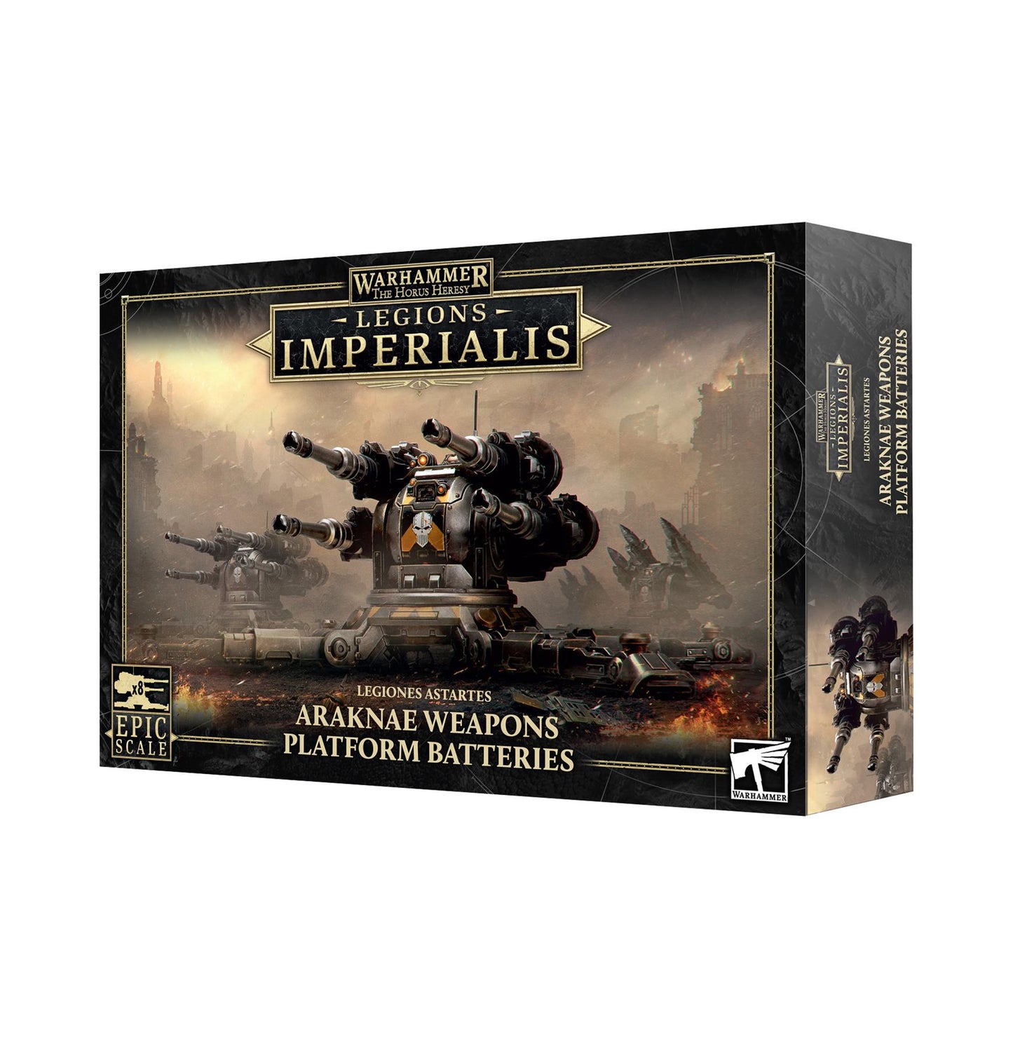 Araknae Weapons Platform Batteries - Legiones Astartes - Warhammer: Legions Imperialis - Available from 20/12/25
