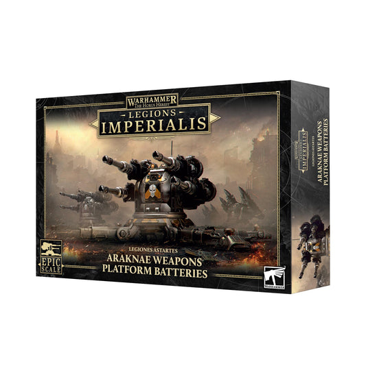 Araknae Weapons Platform Batteries - Legiones Astartes - Warhammer: Legions Imperialis - Available from 20/12/25