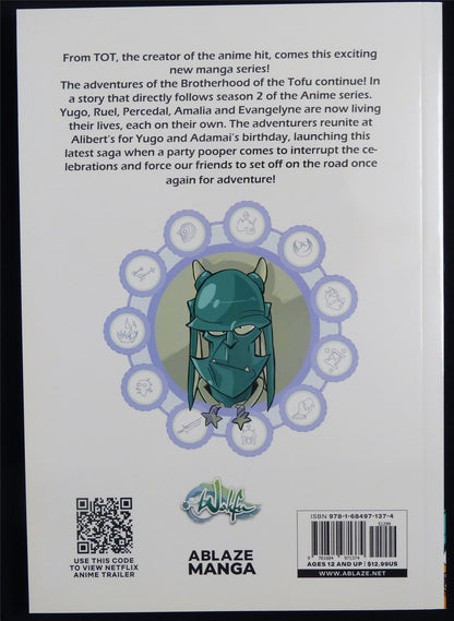 Wakfu volume 1 - Ablaze Manga Softback #1F6