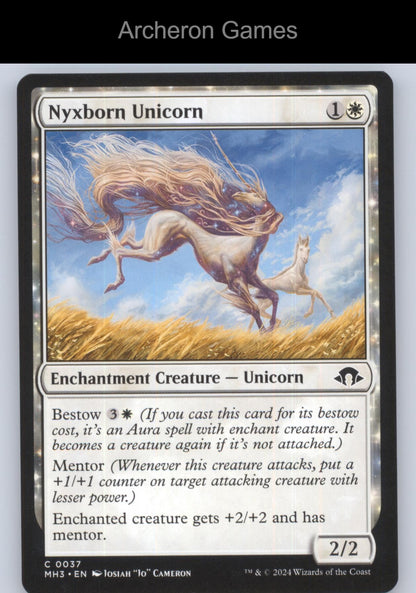 Nyxborn Unicorn 37 C MTG Card Modern Horizons 3
