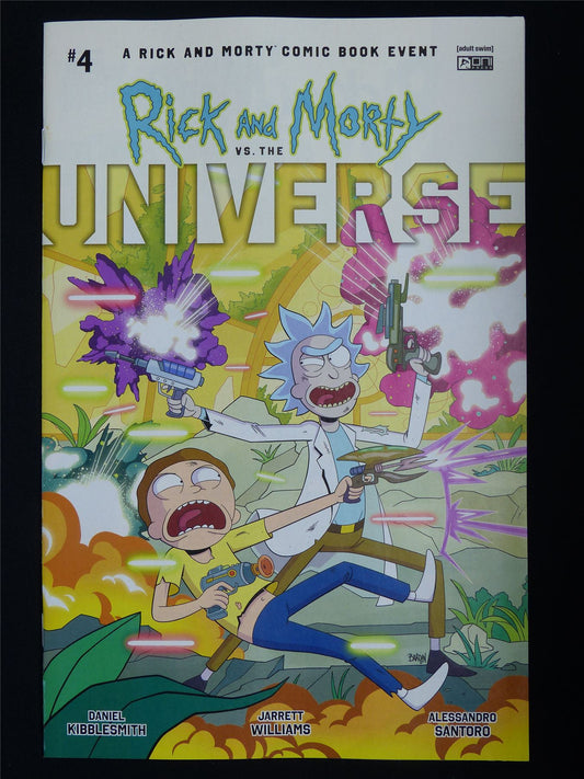 RICK and Morty vs the Universe #4 - Oct 2025 Keenspot Comic #5ES