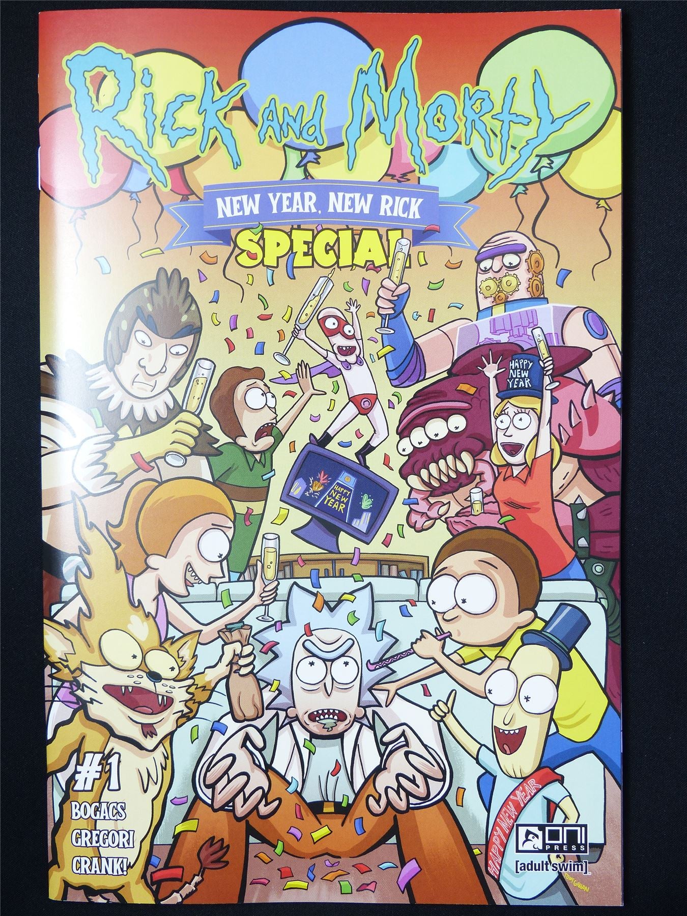 RICK and Morty: New Year New Rick Special One-Shot - B&B Jan 2025 Oni Press Comic #732