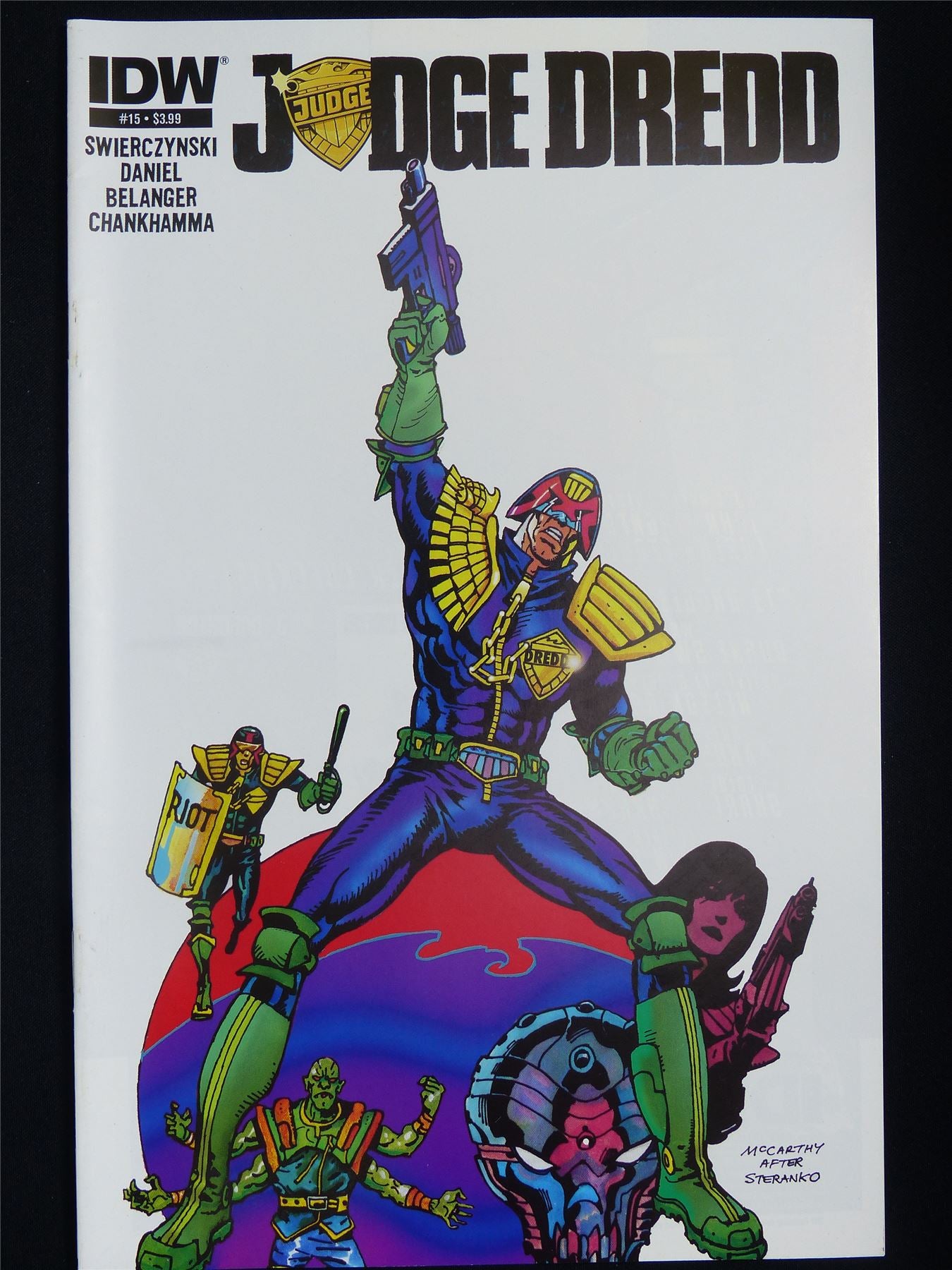 JUDGE Dredd #15 - IDW Comic #1SM