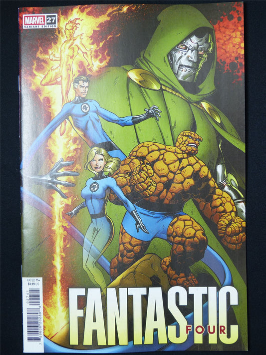 FANTASTIC Four #27 Doom Variant - Feb 2025 Marvel Comic #652