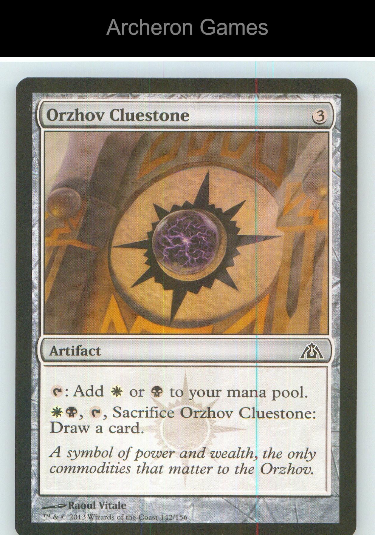 Orzhov Cluestone DGM 142 C MTG Card NM/EX+
