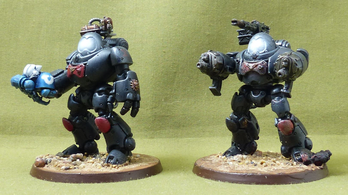 Kastelan Robots painted - Adeptas Mechanicus - Warhammer 40k #3M3