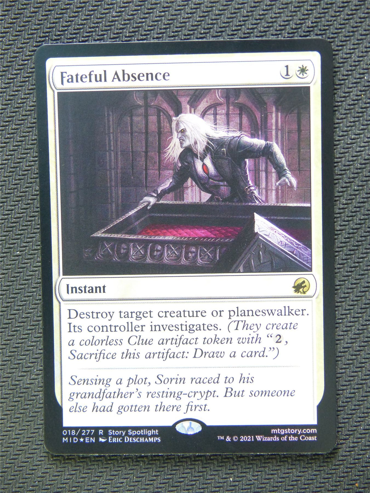 Fateful Absence Foil - Innistrad - Mtg Card #3IP