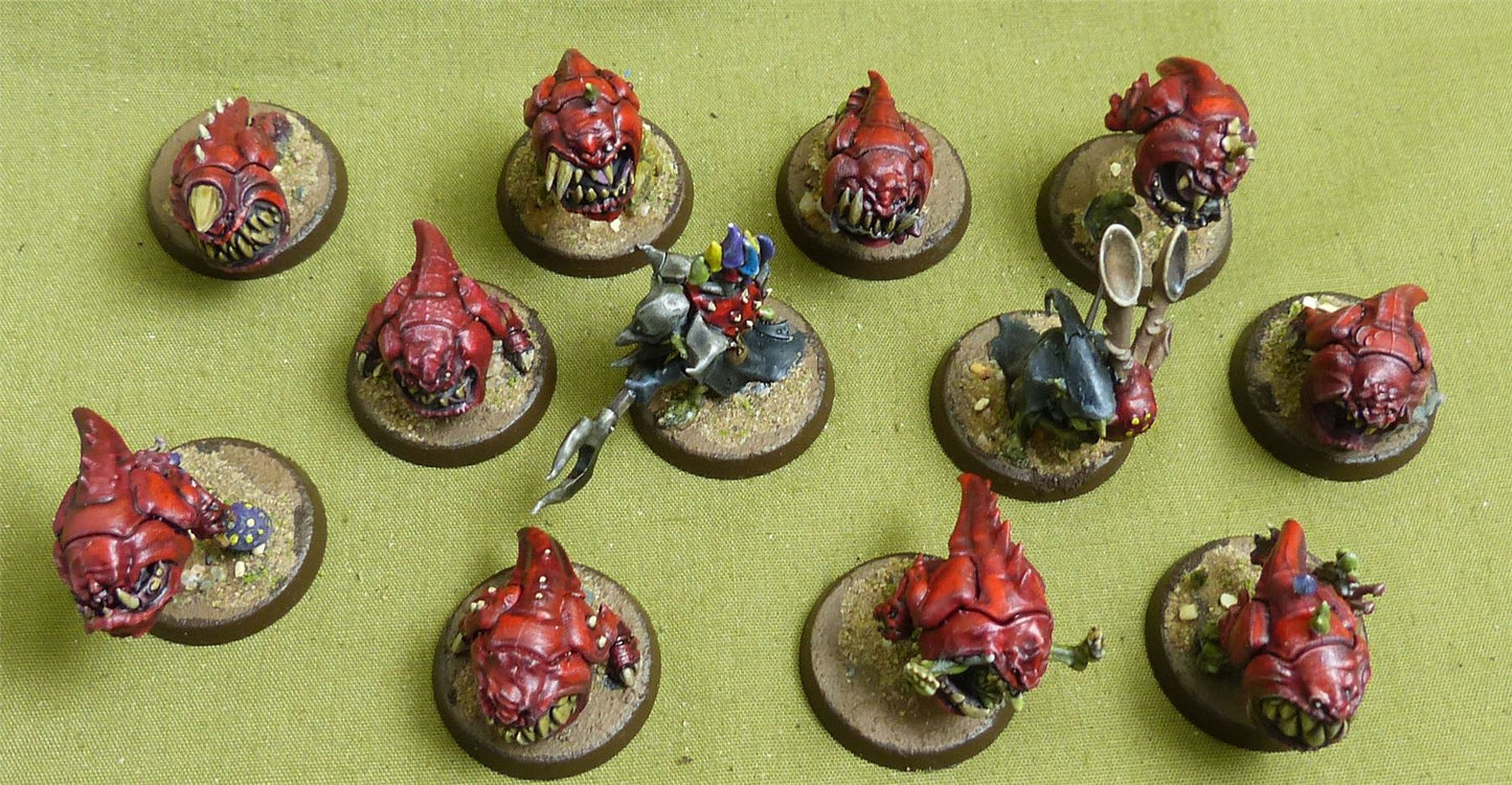 Squig Herd painted - Gloomspite Gitz - Warhammer AoS #16T