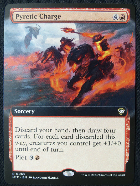 Pyretic Charge Extended Art - OTC - Mtg Card #1EW