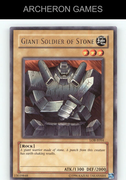 Giant Soldier of Stone R YUGIOH Card