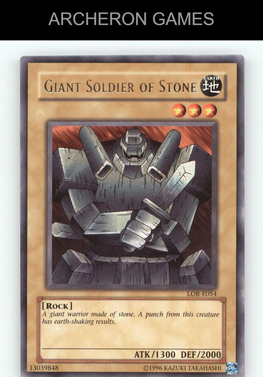 Giant Soldier of Stone R YUGIOH Card