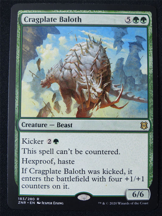 Cragplate Baloth - ZNR - Mtg Card #2AB