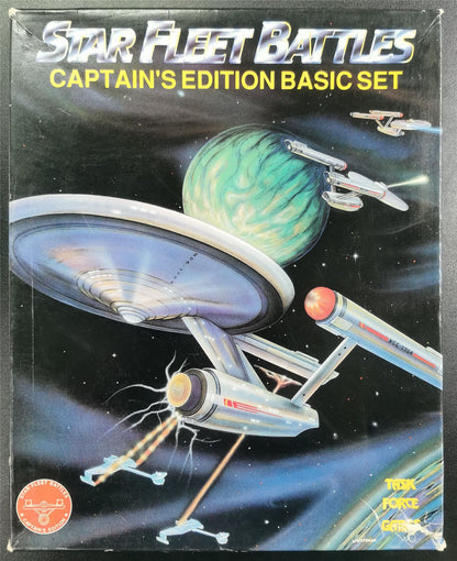 Star Trek: Star Fleet Battles Captain's Edition Basic Set Vintage Board Game - Task Force Games #15