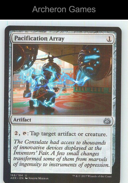 Pacification Array AER 168 UC MTG Card NM/EX+