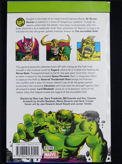 The Incredible Hulk: This Monster Unleashed! - Hand-size Marvel Graphic Softback #8V
