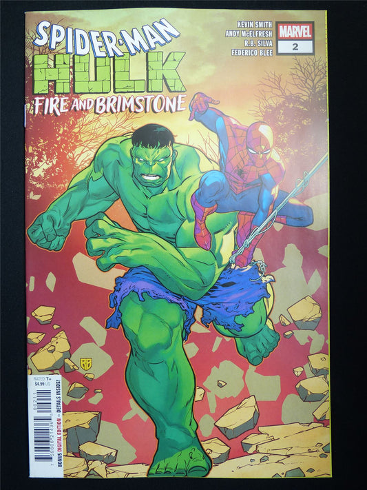 SPIDER-MAN Hulk: Fire and Brimstone #2 Cvr A - Nov 2026 Marvel Comic #4BN