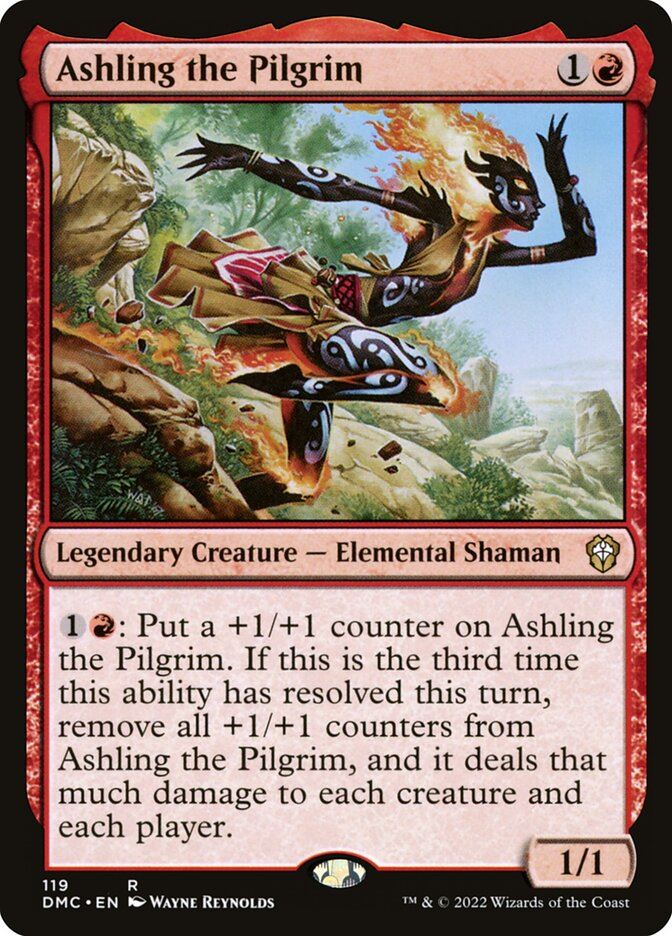 Mtg: DMC : Ashling the Pilgrim -  - NM