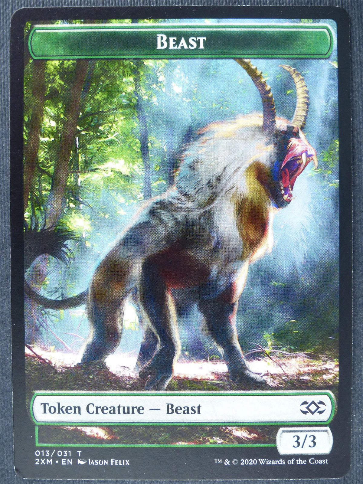 Beast Token - Mtg Magic Cards #VF