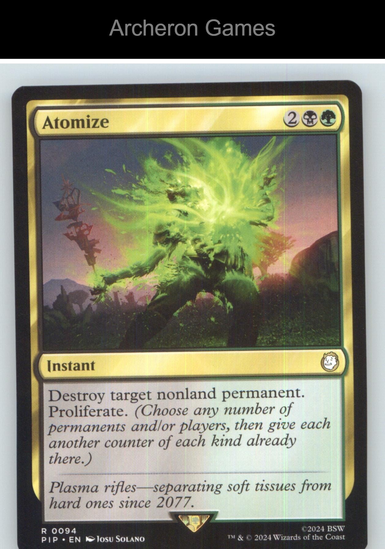 Atomize PIP 94 R MTG Card NM/EX+