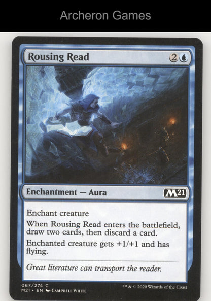 Rousing Read 67 C MTG Card Core Set 2021