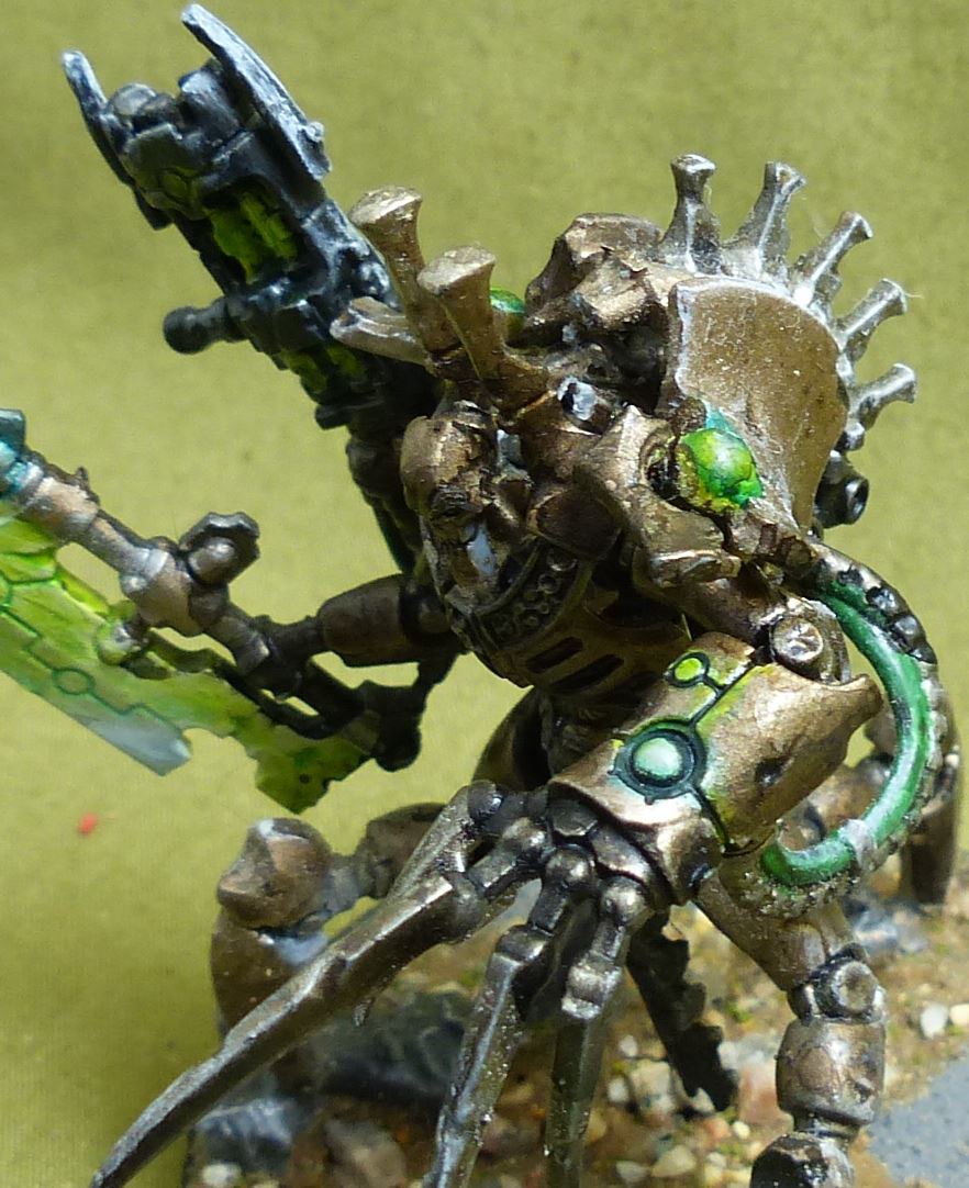 Skorpekh Lord painted - Necrons - Warhammer 40K #1Q4