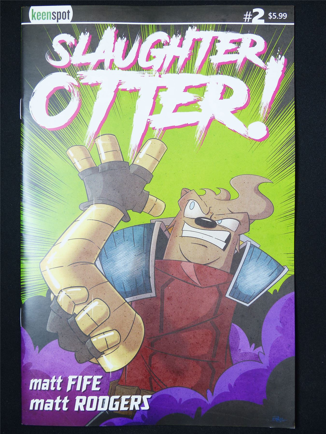 SLAUGHTER Otter! #2 - B&B Feb 2025 Keenspot Comic #8OT