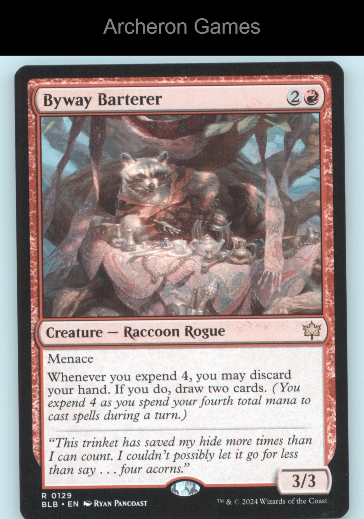 Byway Barterer 129 R MTG Card Promo Pack: Bloomburrow