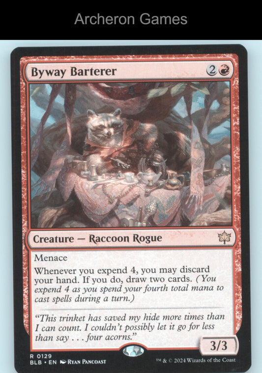Byway Barterer 129 R MTG Card Promo Pack: Bloomburrow