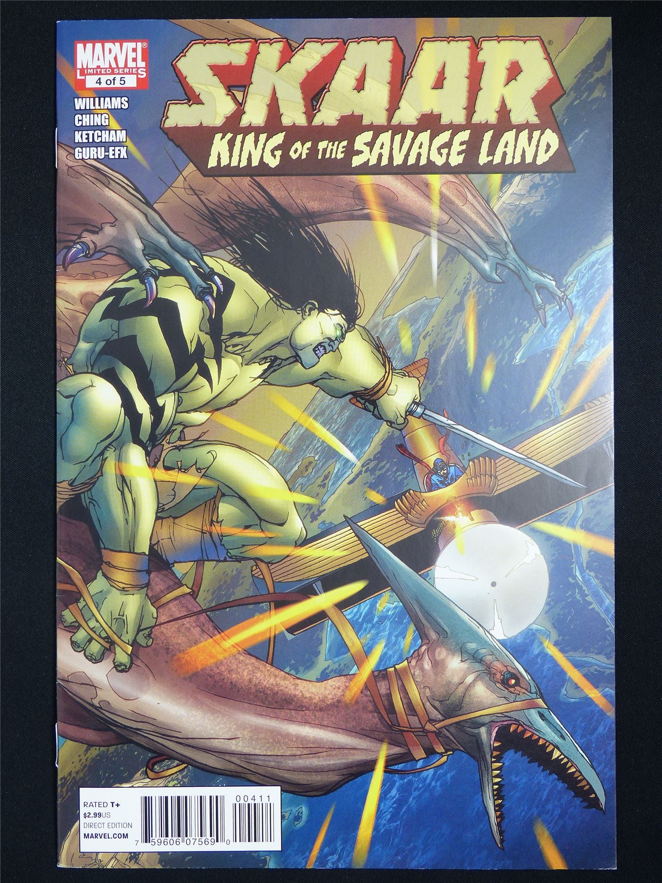 SKAAR King of the Savage Land #4 - Marvel Comic #5YU