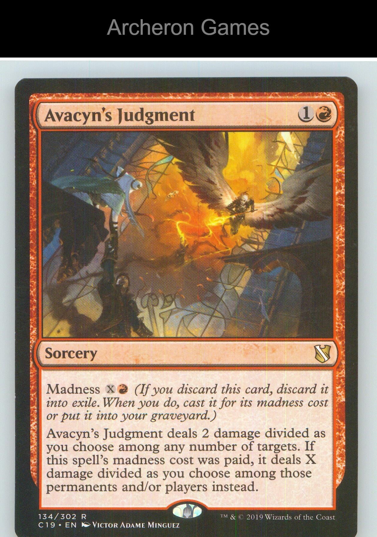 Avacyn's Judgment C19 134 R MTG Card NM/EX+