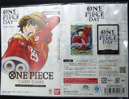 One Piece: Day '24 premium Card Collection Promo sealed Japanese - One Piece Card #27U