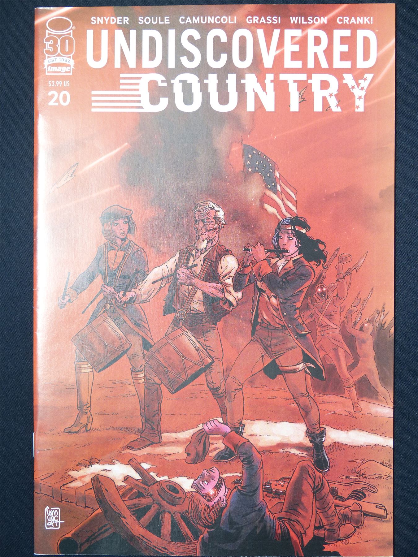 UNDISCOVERED Country #20 - B&B Image Comic #7QW