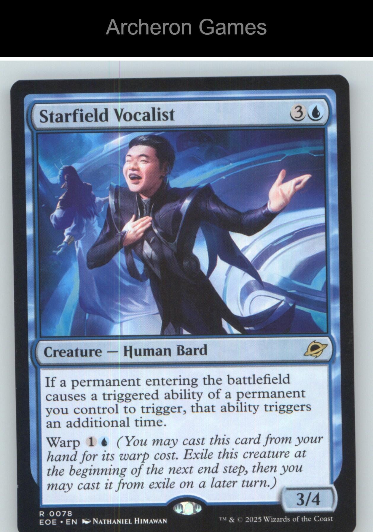 Starfield Vocalist EOE 78 R MTG Card NM/EX+