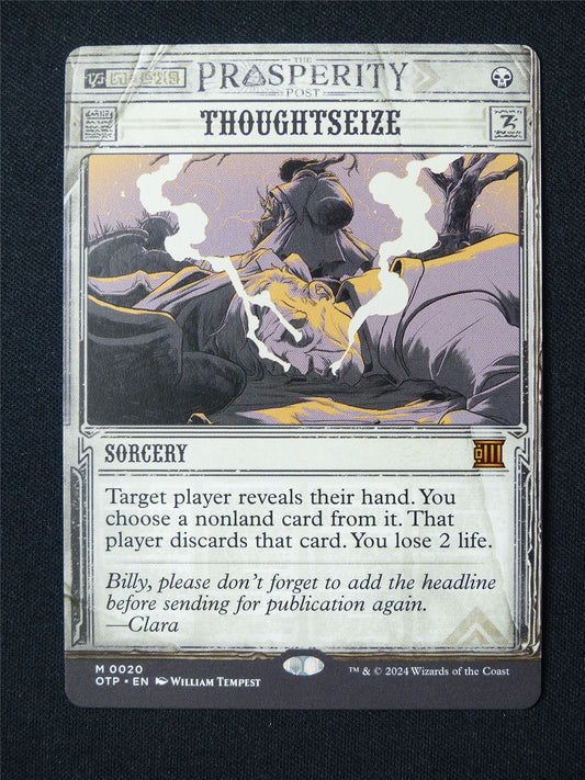 Thoughtseize Showcase - OTP - Mtg Card #8Q8