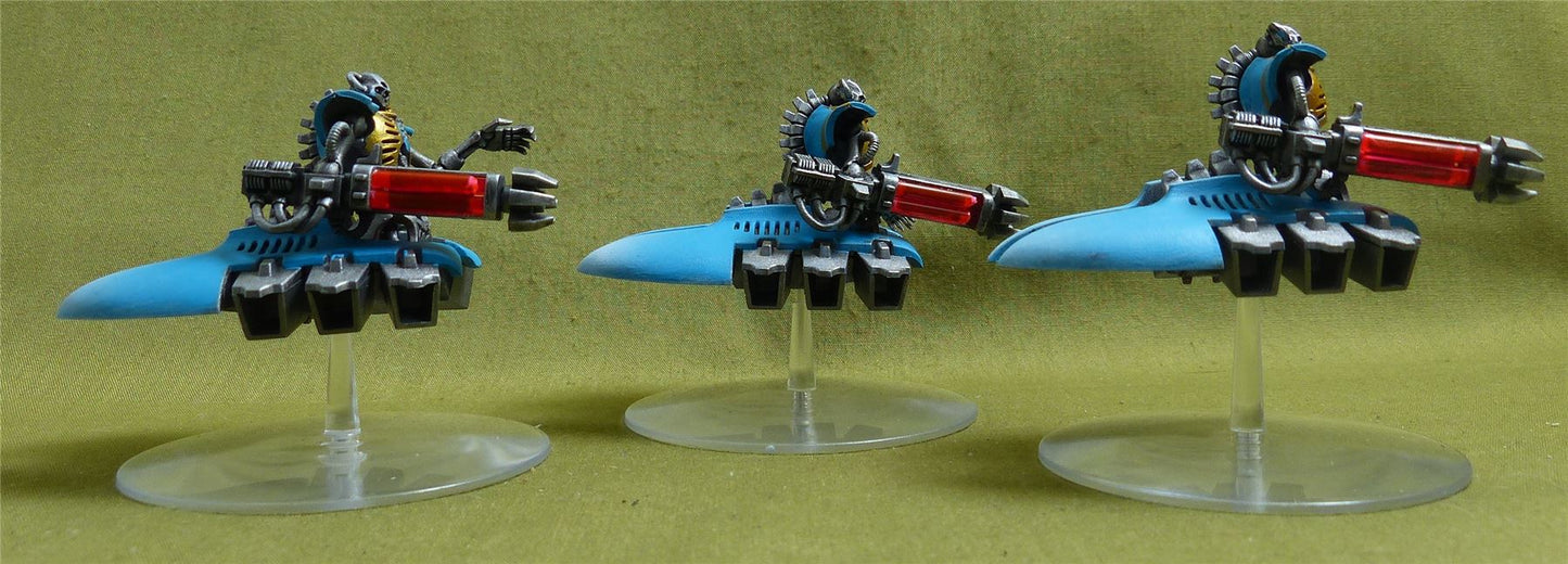 Lokhust Destroyer Squadron painted - Necrons - Warhammer 40K #2D0